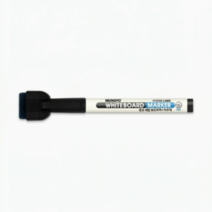 MUNGYO MAGNETIC WHITE BOARD MARKERS, FINE TIP, 1DOZ., BLACK