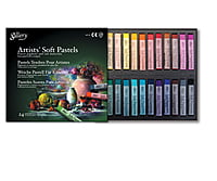 MUNGYO GALLERY SOFT PASTELS, SET OF 24 ASSORTED COLORS